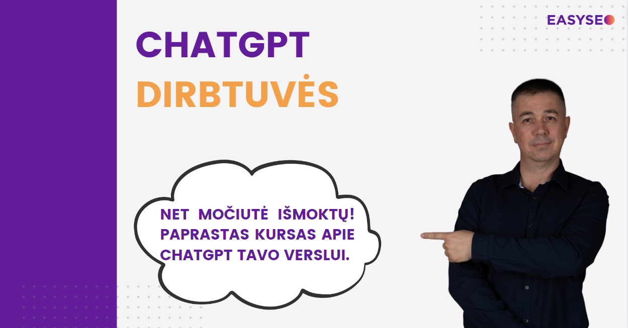 chat gpt mokymai vilniuje